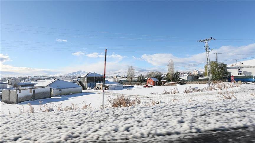 Kars'ta kar, Ardahan'da soğuk hava etkili oluyor 8